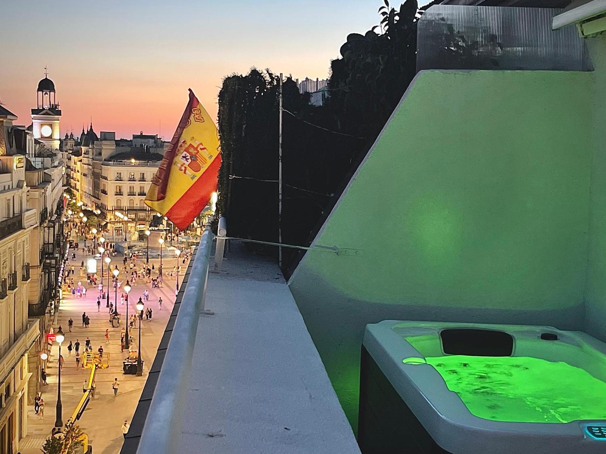 Center City, Puerta Del Sol Terraza Daire Madrid Dış mekan fotoğraf